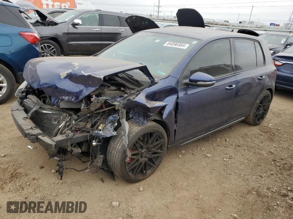2010 Volkswagen GTI with VIN WVWHV7AJ7AW245316, listed as a Copart auction lot 84096984 with 126,854 mi miles and Salvage Title. Bid and sale history available at carsss.com. Image 1.