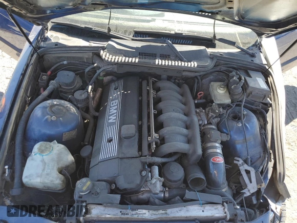 1998 BMW 3 Series 323ic with VIN WBABJ7321WEA16988, listed as a Copart auction lot 73016994 with 146,818 mi miles and Salvage Title. Bid and sale history available at carsss.com. Image 12.