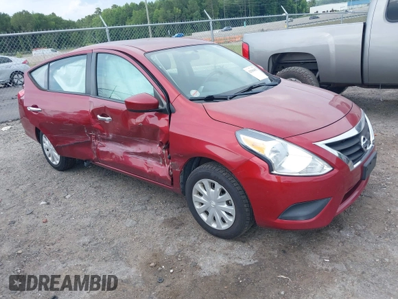2019 Nissan Versa SV with VIN 3N1CN7AP5KL835880, listed as a IAAI auction lot 42500455 with 106,315 mi miles and . Bid and sale history available at DreamBid. Image 1.