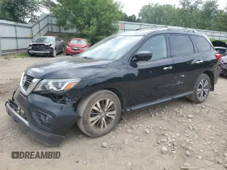 2017 Nissan Pathfinder S with VIN 5N1DR2MN9HC908140, listed as a Copart auction lot 62737685 with 167,450 mi miles and Clean title. Bid and sale history available at DreamBid. Image 1.