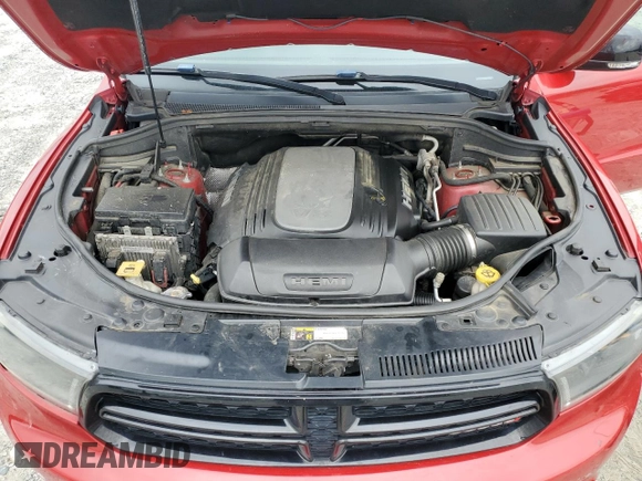 2016 Dodge Durango R/T z VIN 1C4SDHCT8GC424164, wystawiony jako Copart lot #59520745 z przebiegiem 190 303 mil mil oraz Szkoda całkowita • Salvage title. Historia ofert i sprzedaży dostępna na DreamBid. Obrazek 12.