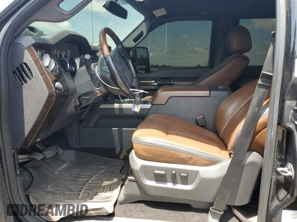 2013 Ford F-250 XL with VIN 1FT7W2BT1DEB69825, listed as a Copart auction lot 60262245 with 132,596 mi miles and Salvage title. Bid and sale history available at DreamBid. Image 7.