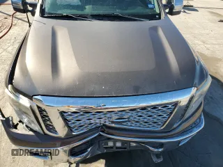 2017 Nissan Titan XD SL with VIN 1N6BA1F27HN547900, listed as a Copart auction lot 76158824 with 148,067 mi miles and Salvage Title. Bid and sale history available at carsss.com. Image 11.
