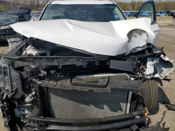 2023 Kia Telluride S with VIN 5XYP6DGC0PG384872, listed as a Copart auction lot 54167555 with 20,324 mi miles and Salvage title. Bid and sale history available at DreamBid. Image 12.