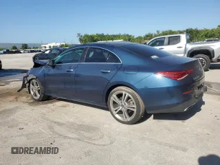 2021 Mercedes-Benz CLA 250 with VIN W1K5J4GB9MN181339, listed as a Copart auction lot 52103585 with 89,753 mi miles and Salvage Title. Bid and sale history available at DreamBid. Image 2.