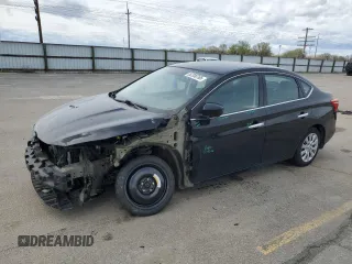 2017 Nissan Sentra S with VIN 3N1AB7AP7HY226074, listed as a Copart auction lot 52206765 with 79,687 mi miles and Salvage Title. Bid and sale history available at DreamBid. Image 1.
