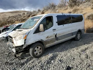 2017 Ford Transit XL with VIN 1FBZX2YM0HKA63450, listed as a Copart auction lot 47491695 with 160,743 mi miles and Salvage Title. Bid and sale history available at DreamBid. Image 1.