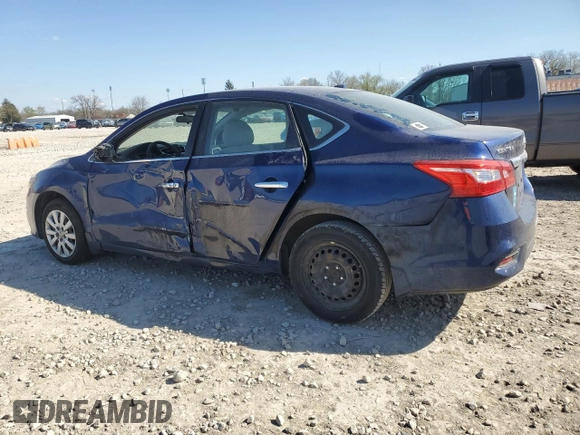 2016 Nissan Sentra SV with VIN 3N1AB7AP9GY292835, listed as a Copart auction lot 53540035 with 77,905 mi miles and Salvage Title. Bid and sale history available at DreamBid. Image 2.