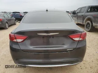 2016 Chrysler 200 Limited with VIN 1C3CCCAB9GN118877, listed as a Copart auction lot 45472475 with 120,199 mi miles and Clean Title. Bid and sale history available at carsss.com. Image 6.