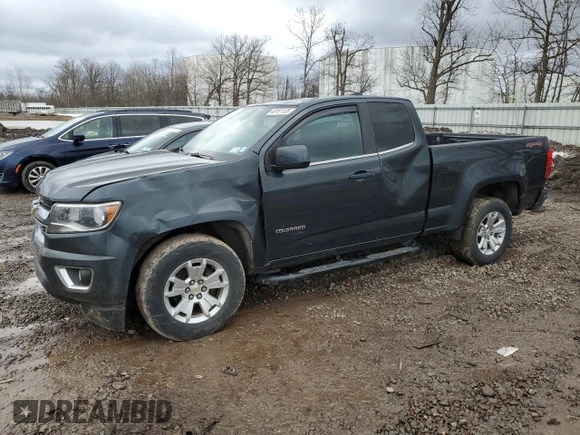 2018 Chevrolet Colorado 4WD LT with VIN 1GCHTCEN0J1151979, listed as a Copart auction lot 48161135 with 98,408 mi miles and Salvage Title. Bid and sale history available at carsss.com. Image 1.