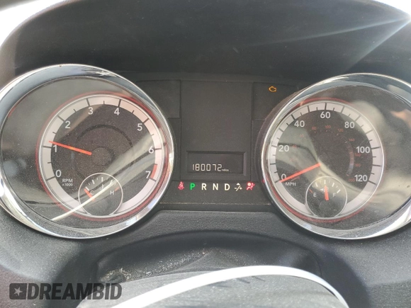 2016 Dodge Grand Caravan SXT with VIN 2C4RDGCG8GR312046, listed as a Copart auction lot 51334455 with 180,072 mi miles and Salvage Title. Bid and sale history available at DreamBid. Image 9.