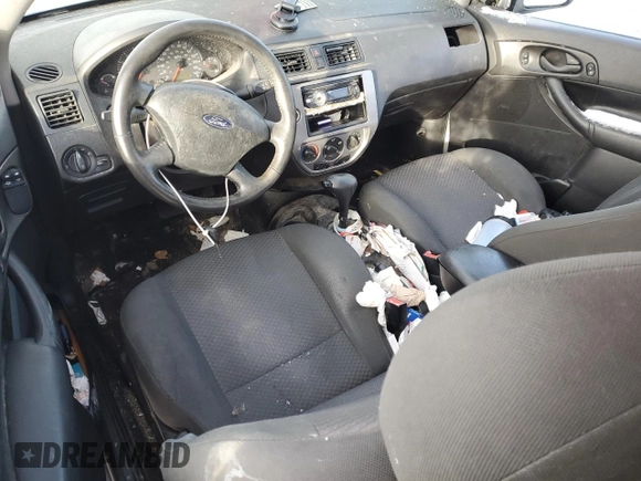 2005 Ford Focus S with VIN 3FAFP31NX5R144489, listed as a Copart auction lot 52928715 with Not Provided miles and Non Repairable. Bid and sale history available at carsss.com. Image 8.