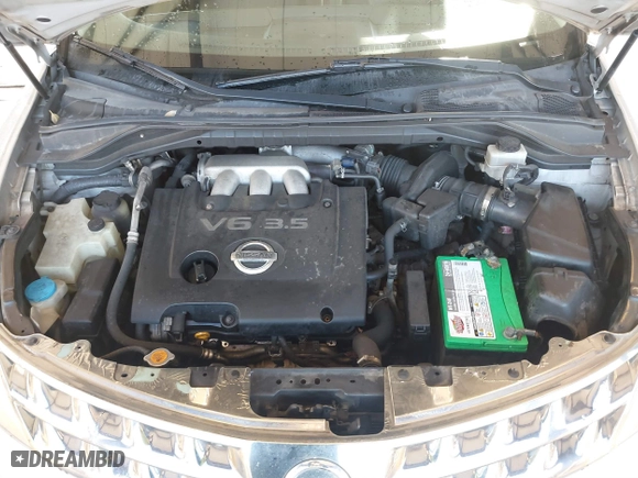2006 Nissan Murano SL with VIN JN8AZ08W86W513364, listed as a IAAI auction lot 41862202 with 168,454 mi miles. Bid and sale history available at carsss.com. Image 10.
