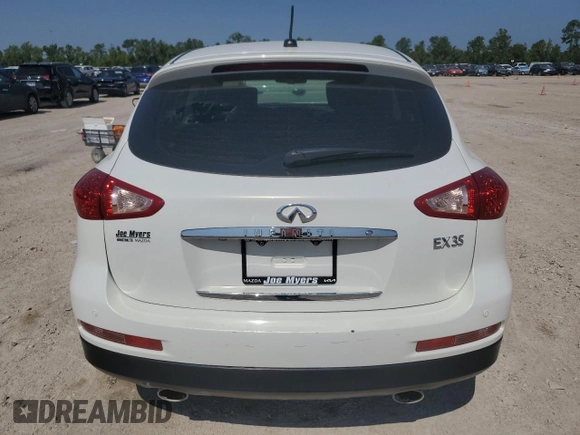 2010 Infiniti EX Journey with VIN JN1AJ0HP4AM701138, listed as a Copart auction lot 66234234 with 80,156 mi miles and Salvage Title. Bid and sale history available at carsss.com. Image 6.