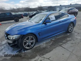 2017 BMW 4 Series 430i with VIN WBA4R7C59HK679917, listed as a Copart auction lot 46194895 with 89,625 mi miles and Salvage Title. Bid and sale history available at DreamBid. Image 1.