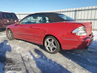 2006 Mercedes-Benz CLK-Class 5.0L with VIN WDBTK75G46T065994, listed as a Copart auction lot 87598525 with 65,703 mi miles and Salvage Title. Bid and sale history available at carsss.com. Image 2.
