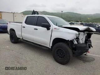 2020 Chevrolet Silverado 1500 Custom Trail Boss with VIN 3GCPYCEF5LG269424, listed as a Copart auction lot 47795493 with 64,297 mi miles and Salvage Title. Bid and sale history available at DreamBid. Image 4.