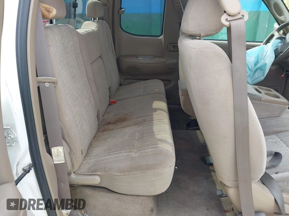 2003 Toyota Tundra SR5 with VIN 5TBRT34123S437236, listed as a IAAI auction lot 41864426 with 266,025 mi miles and . Bid and sale history available at DreamBid. Image 8.