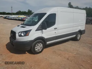 2019 Ford Transit z VIN 1FTYR2CM6KKA28265, wystawiony jako Copart lot #56937345 z przebiegiem 106 541 mil mil oraz Szkoda całkowita • Salvage title. Historia ofert i sprzedaży dostępna na DreamBid. Obrazek 1.