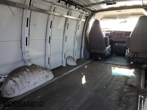2016 Chevrolet Express Cargo with VIN 1GCWGAFF1G1235079, listed as a Copart auction lot 62375005 with 115,783 mi miles and Salvage title. Bid and sale history available at DreamBid. Image 11.