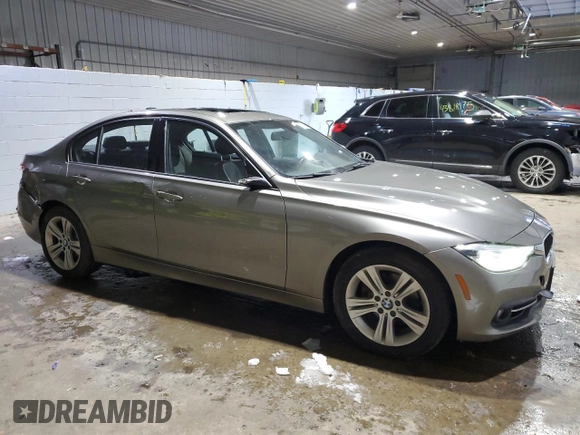2016 BMW 3 Series 328i xDrive z VIN WBA8E3G57GNU03863, wystawiony jako Copart lot #43812935 z przebiegiem 79 616 mil mil oraz Szkoda całkowita • Salvage title. Historia ofert i sprzedaży dostępna na DreamBid. Obrazek 4.