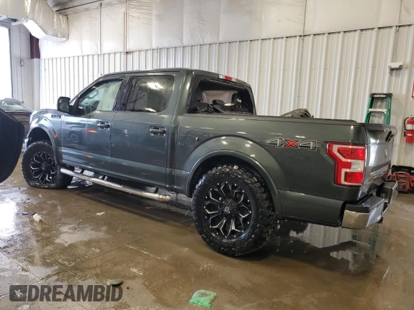 2018 Ford F-150 XL with VIN 1FTEW1E59JKD65202, listed as a Copart auction lot 46665485 with 0 mi miles and Non Repairable. Bid and sale history available at carsss.com. Image 2.