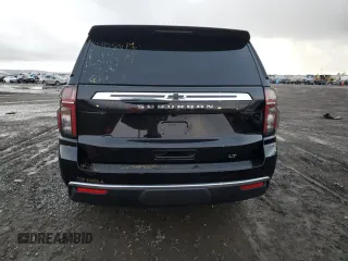 2023 Chevrolet Suburban LT with VIN 1GNSCCKD5PR187072, listed as a Copart auction lot 81992853 with 21,273 mi miles and Salvage Title. Bid and sale history available at DreamBid. Image 6.