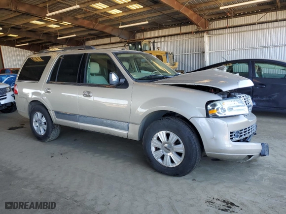 2007 Lincoln Navigator with VIN 5LMFU28567LJ06884, listed as a Copart auction lot 46607665 with 0 mi miles and Salvage Title. Bid and sale history available at carsss.com. Image 4.