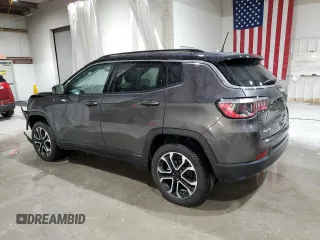 2022 Jeep Compass Limited z VIN 3C4NJDCB6NT188668, wystawiony jako Copart lot #51358705 z przebiegiem 64 935 mil mil oraz Szkoda całkowita • Salvage title. Historia ofert i sprzedaży dostępna na DreamBid. Obrazek 2.
