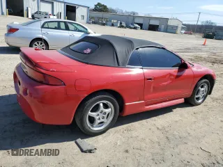 1997 Mitsubishi Eclipse GS with VIN 4A3AX35G5VE127678, listed as a Copart auction lot 46251855 with 140,259 mi miles and Salvage Title. Bid and sale history available at carsss.com. Image 3.