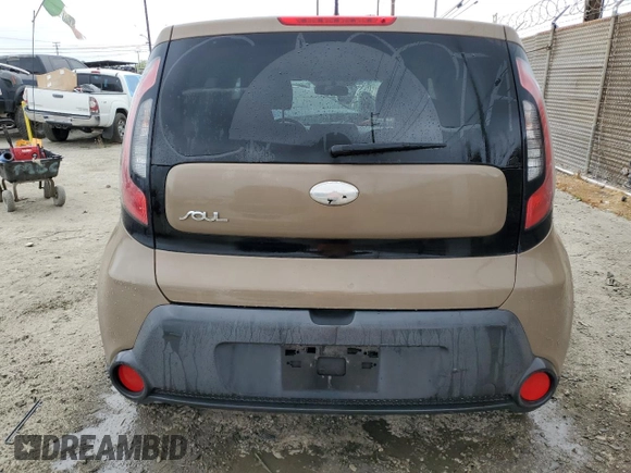2014 Kia Soul + with VIN KNDJP3A56E7015788, listed as a Copart auction lot 55901075 with 152,460 mi miles and Clean Title. Bid and sale history available at DreamBid. Image 6.