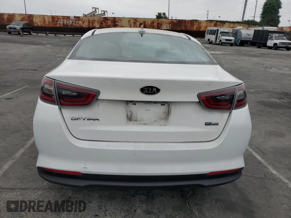 2016 Kia Optima with VIN KNAGM4AD5G5095855, listed as a Copart auction lot 58604495 with 152,768 mi miles and Clean title. Bid and sale history available at DreamBid. Image 6.