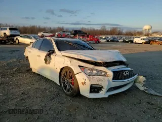 2017 Infiniti Q50 Red Sport 400 с VIN JN1FV7AR0HM871117, выставлен на аукционе Copart как лот 48345515 с пробегом Не указан миль и Списание • Salvage title. История ставок и продаж доступна на DreamBid. Изображение 11.
