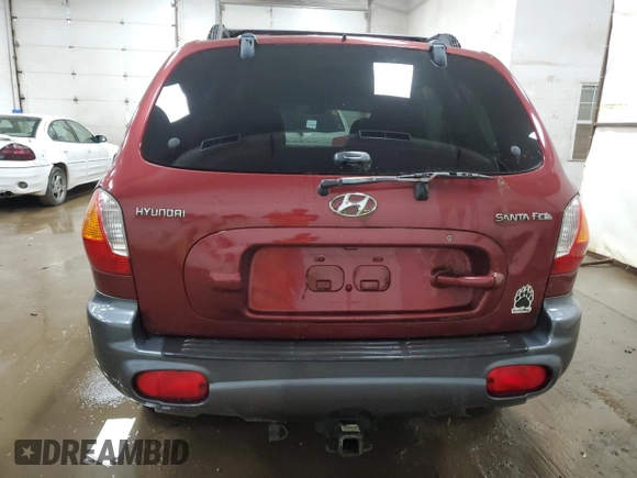 2004 Hyundai Santa Fe with VIN KM8SB12B44U646059, listed as a Copart auction lot 64770184 with 160,936 mi miles and Clean Title. Bid and sale history available at carsss.com. Image 6.