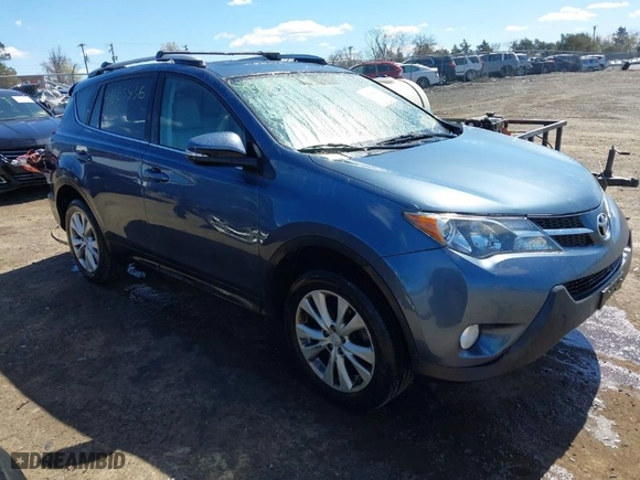 2013 Toyota RAV4 Limited with VIN 2T3DFREV3DW091050, listed as a IAAI auction lot 41865436 with 170,925 mi miles. Bid and sale history available at carsss.com. Image 1.
