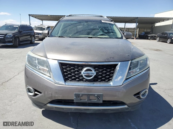 2013 Nissan Pathfinder SL with VIN 5N1AR2MN0DC687430, listed as a Copart auction lot 48829845 with 115,645 mi miles and Clean Title. Bid and sale history available at carsss.com. Image 5.