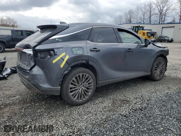 2024 Lexus RX with VIN JTJCJMGA3R2020824, listed as a Copart auction lot 49912505 with 4,731 mi miles and Salvage Title. Bid and sale history available at carsss.com. Image 3.