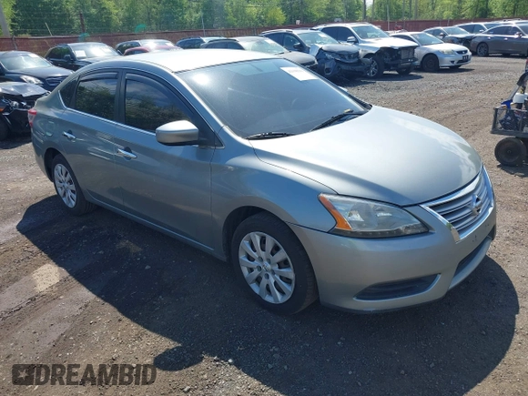 2014 Nissan Sentra S with VIN 3N1AB7AP0EY242192, listed as a IAAI auction lot 42198561 with 139,437 mi miles and . Bid and sale history available at DreamBid. Image 1.