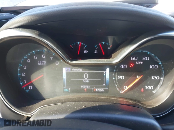 2018 Chevrolet Impala Premier with VIN 2G1125S39J9127607, listed as a IAAI auction lot 41230934 with 80,658 mi miles and . Bid and sale history available at DreamBid. Image 7.