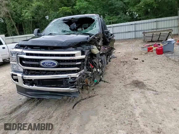 2020 Ford F-250 XL with VIN 1FT8W2BT9LEC17283, listed as a Copart auction lot 58299335 with Not provided miles and Non repairable. Bid and sale history available at DreamBid. Image 12.