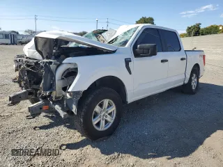 2021 Ford F-150 XL with VIN 1FTFW1E50MFC05081, listed as a Copart auction lot 63128785 with Not provided miles and Salvage title. Bid and sale history available at DreamBid. Image 1.