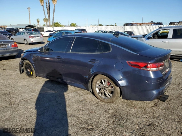 2019 Kia Optima SX with VIN 5XXGW4L20KG315190, listed as a Copart auction lot 87968565 with 99,161 mi miles and Salvage Title. Bid and sale history available at carsss.com. Image 2.