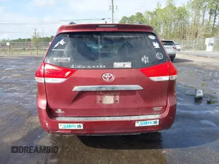 2013 Toyota Sienna XLE with VIN 5TDDK3DC0DS052412, listed as a IAAI auction lot 41850630 with Not Provided miles and . Bid and sale history available at DreamBid. Image 16.