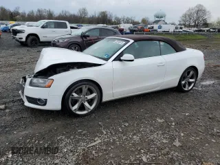 2012 Audi A5 Premium Plus с VIN WAULFAFH1CN007154, выставлен на аукционе Copart как лот 53045475 с пробегом 56 049 миль миль и Списание • Salvage title. История ставок и продаж доступна на DreamBid. Изображение 1.