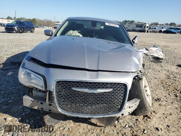 2015 Chrysler 300 Limited with VIN 2C3CCAAGXFH853830, listed as a Copart auction lot 46815245 with 0 mi miles and Salvage Title. Bid and sale history available at carsss.com. Image 5.