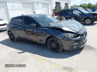 2015 Mazda 3 S Grand Touring with VIN JM1BM1M34F1258936, listed as a IAAI auction lot 42071464 with 100,933 mi miles and . Bid and sale history available at DreamBid. Image 1.