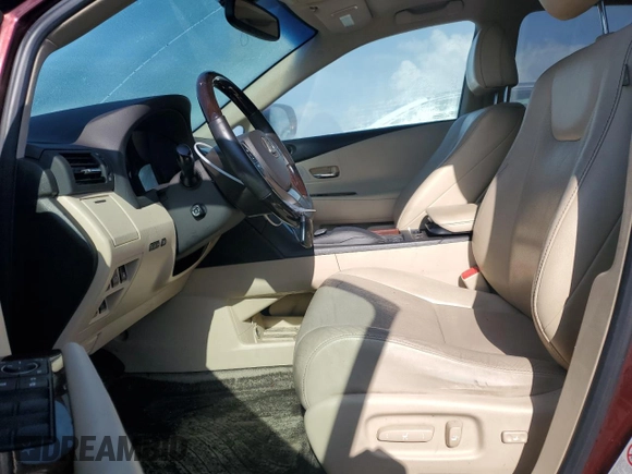 2013 Lexus RX 350 with VIN 2T2BK1BA6DC160048, listed as a Copart auction lot 63109155 with 208,173 mi miles and Salvage title. Bid and sale history available at DreamBid. Image 7.
