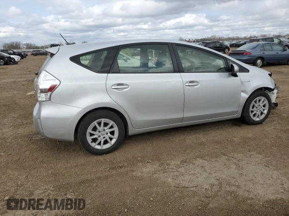 2013 Toyota Prius Two with VIN JTDZN3EUXD3283257, listed as a Copart auction lot 51959725 with 88,533 mi miles and Salvage Title. Bid and sale history available at carsss.com. Image 3.