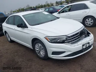 2019 Volkswagen Jetta S with VIN 3VWN57BU9KM099365, listed as a IAAI auction lot 41766148 with 26,105 mi miles. Bid and sale history available at carsss.com. Image 1.