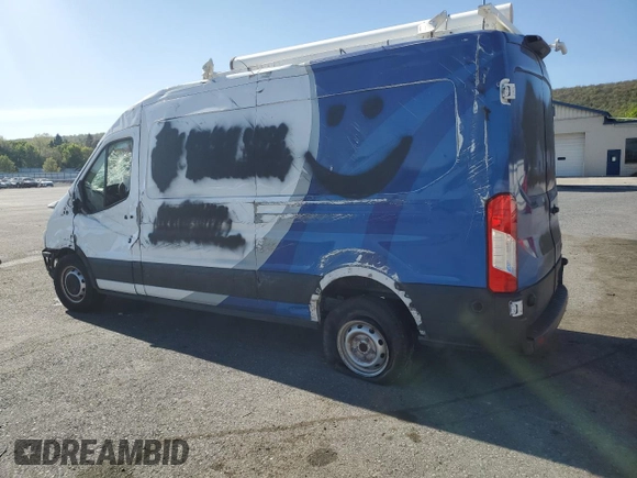 2019 Ford Transit with VIN 1FTYR2CM0KKA48706, listed as a Copart auction lot 54860555 with Not Provided miles and Clean Title. Bid and sale history available at carsss.com. Image 2.